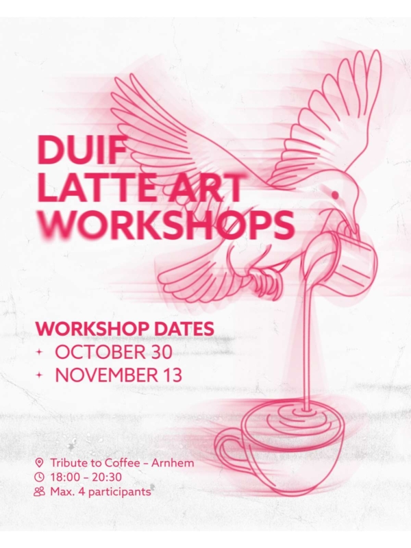 Duif latte art workshops