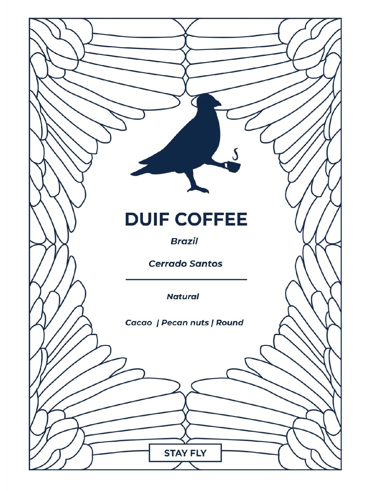 Brazil Cerrado Santos Natural from Duif Coffee